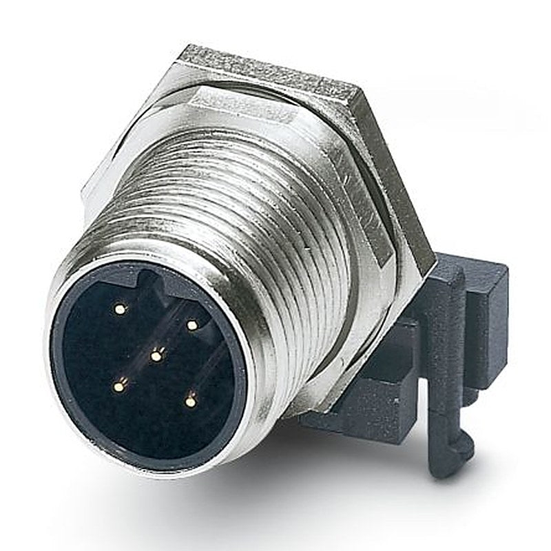 Phoenix Contact Circular Connector, 5 Contacts, Rear, M12 Connector, Plug, Male, IP67, SACC Series