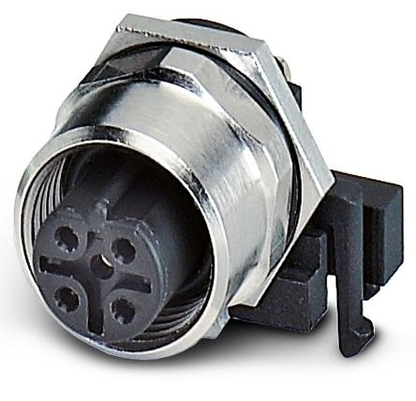 Phoenix Contact Circular Connector, 5 Contacts, Rear, M12 Connector, Socket, Female, IP67