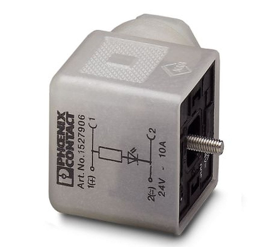 Phoenix Contact SACC-V-3CON-PG9/A-1L 24V 1527906 Series Solenoid Valve Connector, 1527906