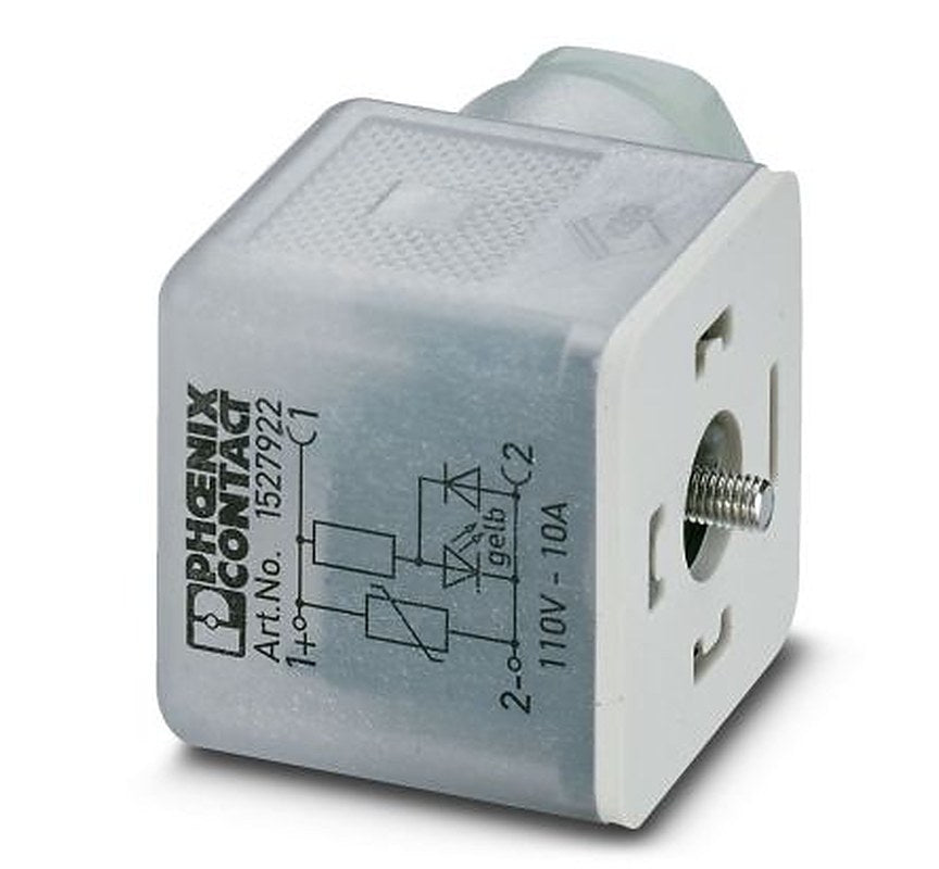 Phoenix Contact SACC-V-3CON-PG9/A-1L-SV 120V Series Solenoid Valve Connector, 1527922