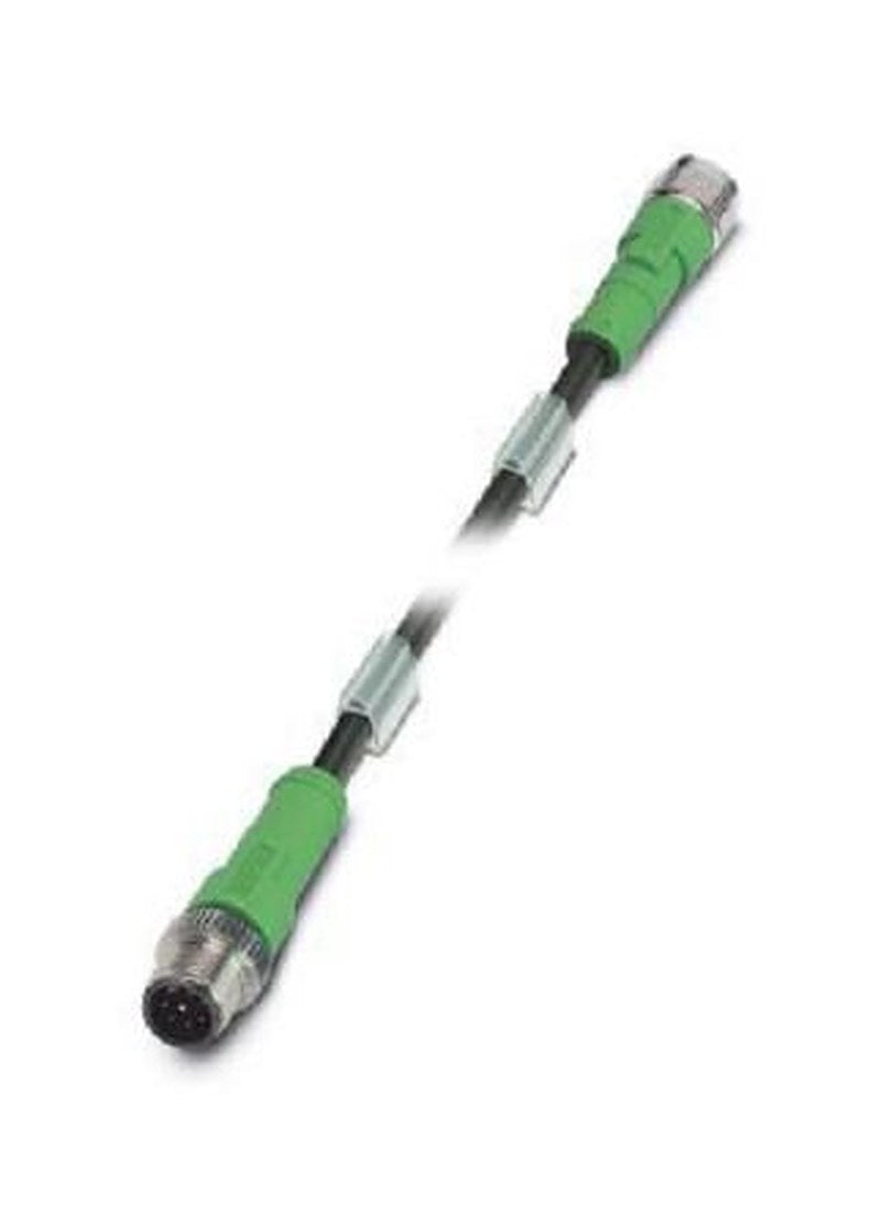 Phoenix Contact Male 8 way Straight to Female 8 way Straight Sensor Actuator Cable, 10 m