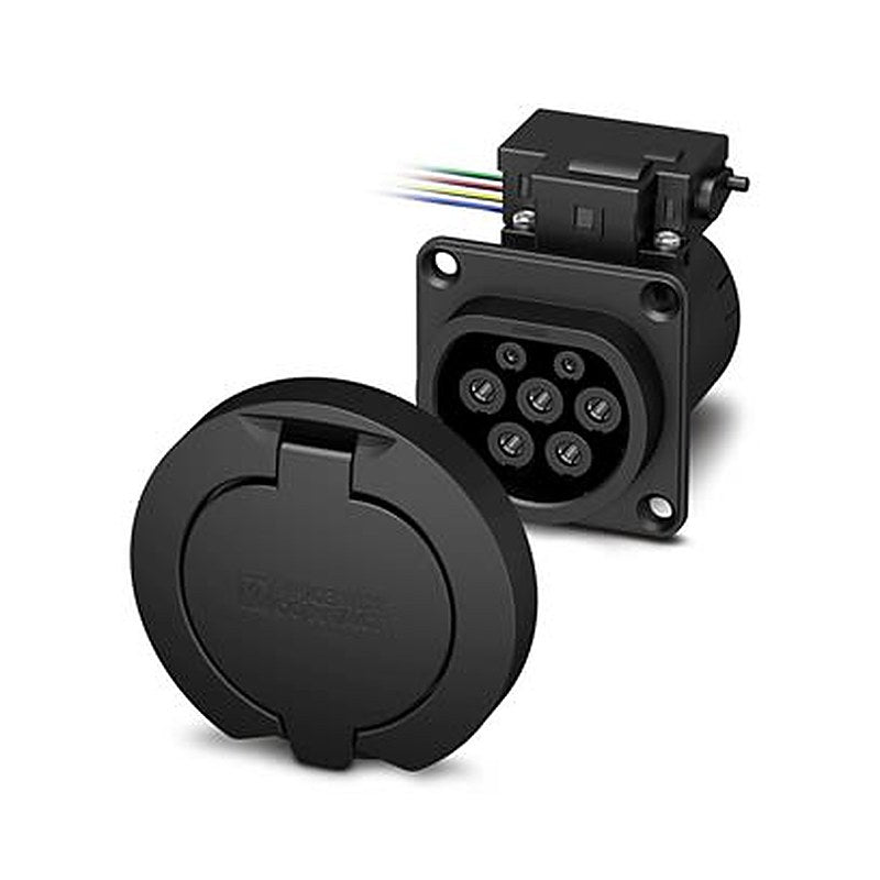 Phoenix Contact, 1532 GB/T Electric Vehicle Connector, 500 mm Cable, 32A
