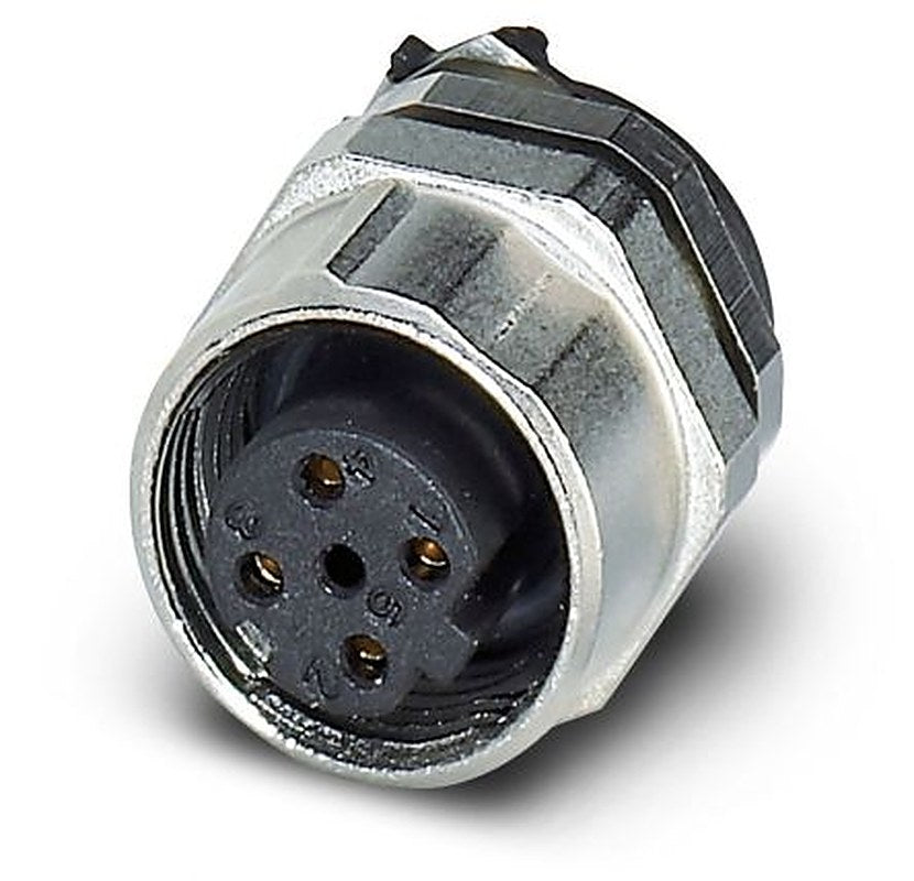 Phoenix Contact Circular Connector, 4 Contacts, Rear, M12 Connector, Socket, Female, IP67, SACC Series