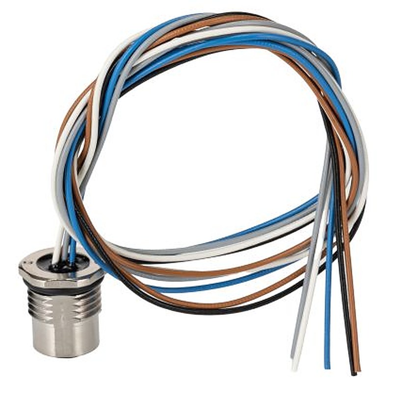 Phoenix Contact Circular Connector, 5 Contacts, Rear, M12 Connector, Plug, Female, IP67