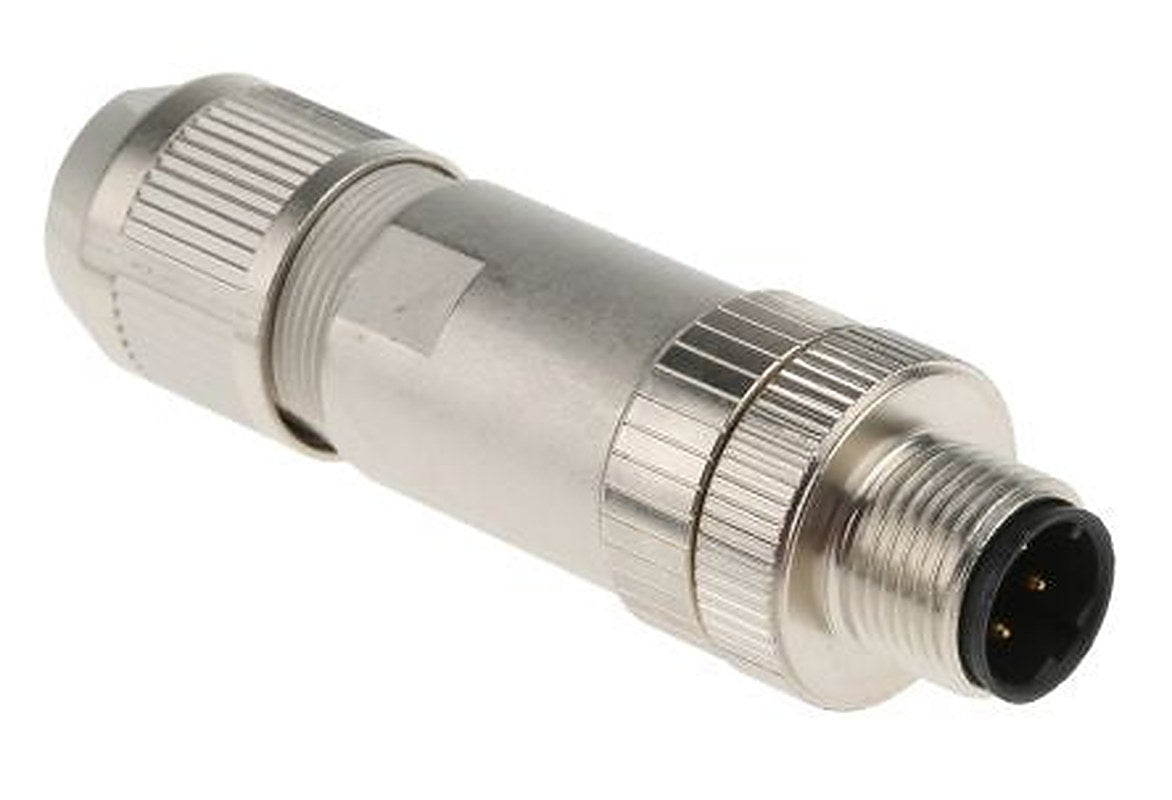 Phoenix Contact Circular Connector, 4 Contacts, Cable, M12 Connector, Plug, Male, IP67, SACC Series