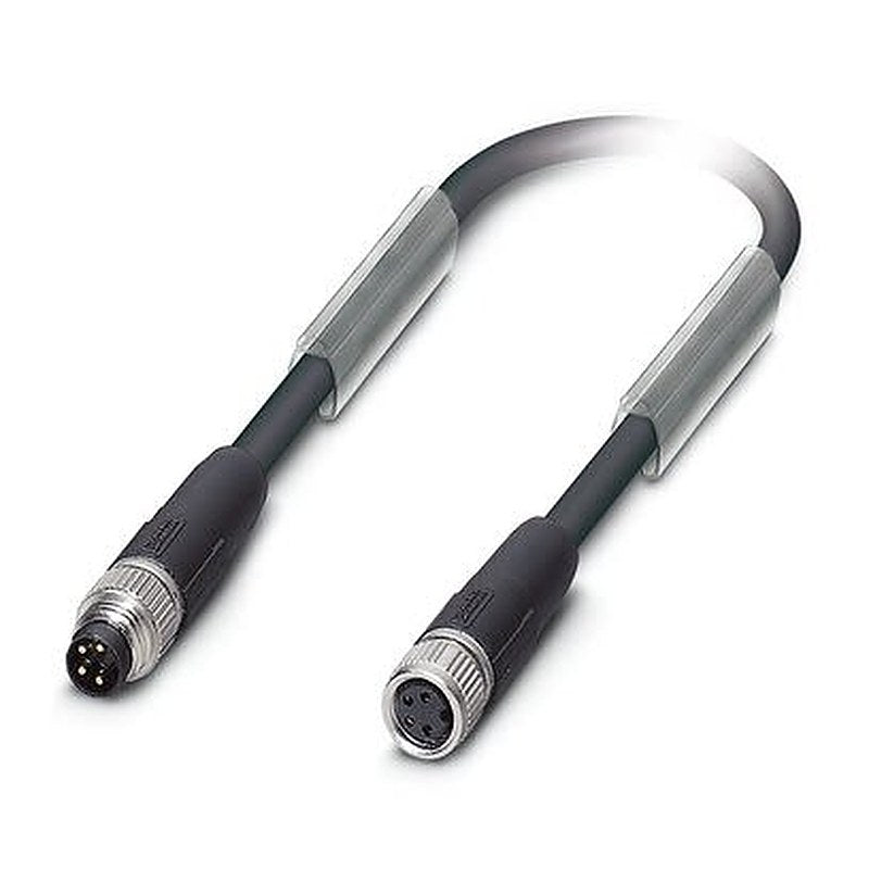 Phoenix Contact Bus Bus Cable, 2 Cores, 0.14mm² 26 AWG, Screened, 1 m, Black Polyurethane Sheath