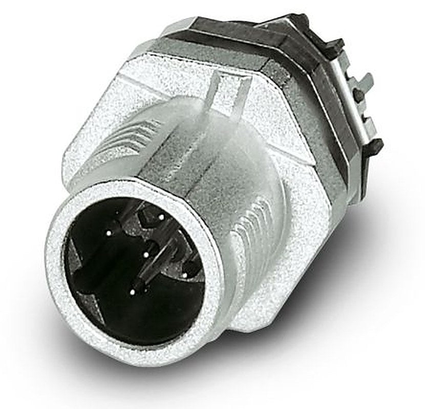 Phoenix Contact Circular Connector, 5 Contacts, Rear, M12 Connector, Plug, Male, IP67, SACC Series