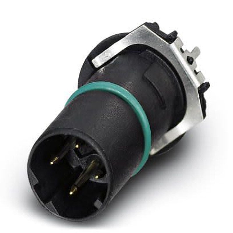 Phoenix Contact Circular Connector, 4 Contacts, PCB, M12 Connector, Plug, IP67, SACC Series