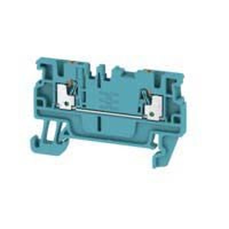 Weidmüller 1552820000 DIN Rail Terminal Block Blue, 1.5mm², 1-Level, Push-in