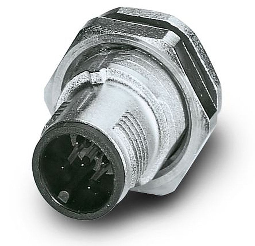 Phoenix Contact Circular Connector, 5 Contacts, Rear, M12 Connector, Plug, Male, IP65, IP67