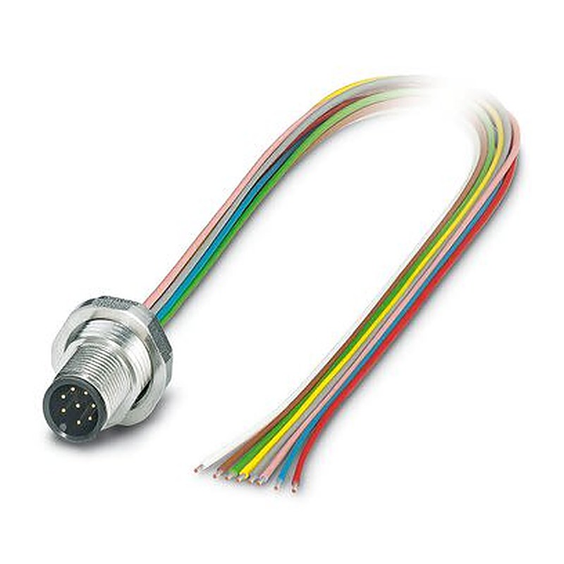 Phoenix Contact, 15546 IP65, IP67, IP69K Grey Power Connector, 8, Rated At 2A, 30V