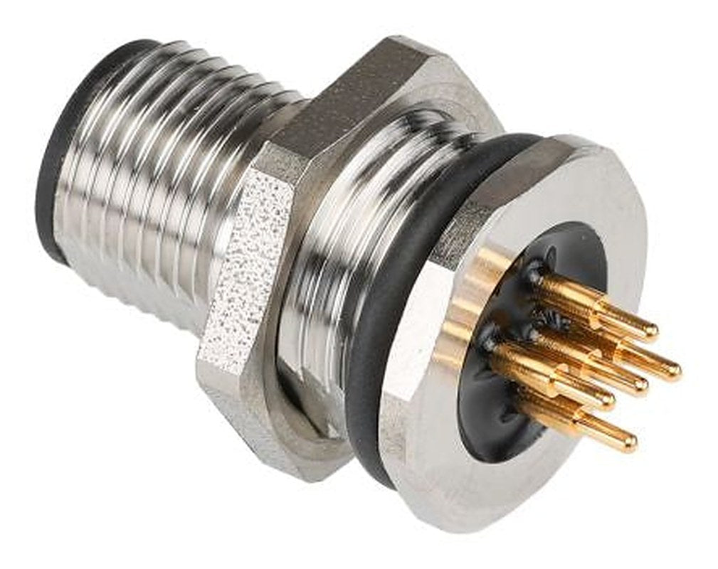 Phoenix Contact Circular Connector, 5 Contacts, Panel Mount, M12 Connector, Plug, Male, IP65, IP67, IP69K, SACC Series