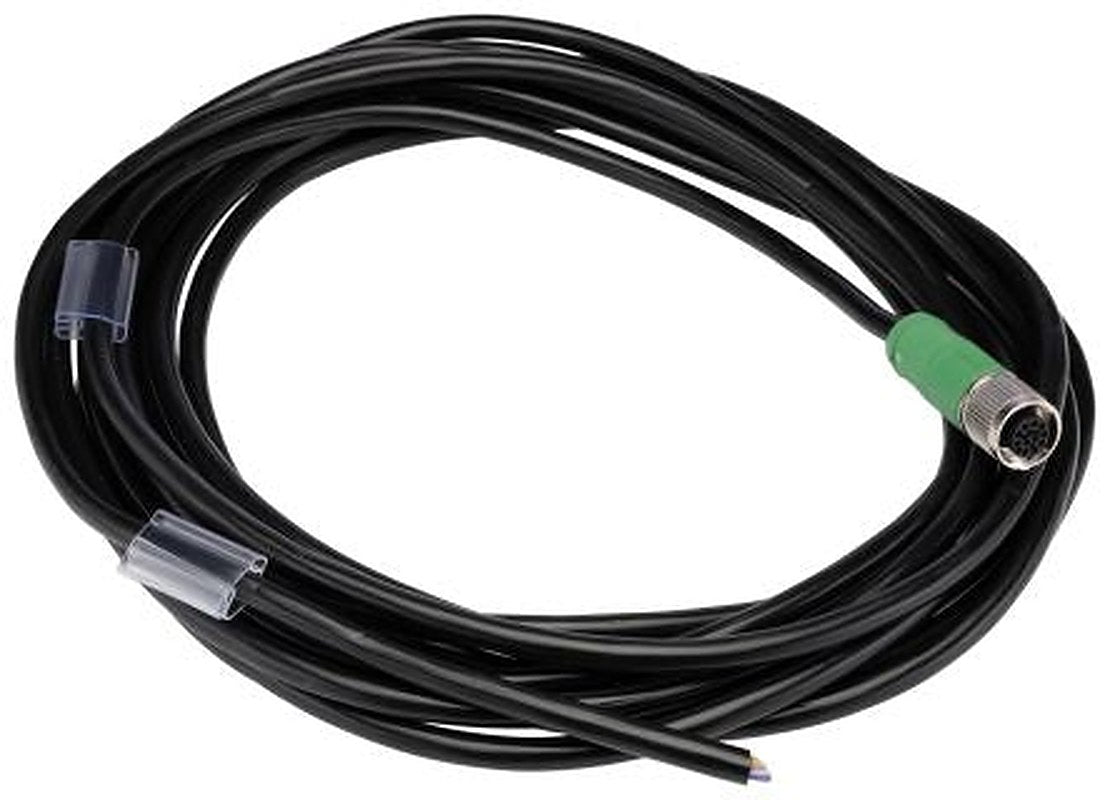 Phoenix Contact Female 12 way M12 to Unterminated Straight Sensor Actuator Cable, 5 m