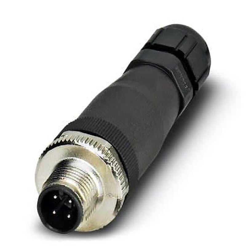 Phoenix Contact Circular Connector, 4 Contacts, M12 Connector, Plug, IP67, SACC Series