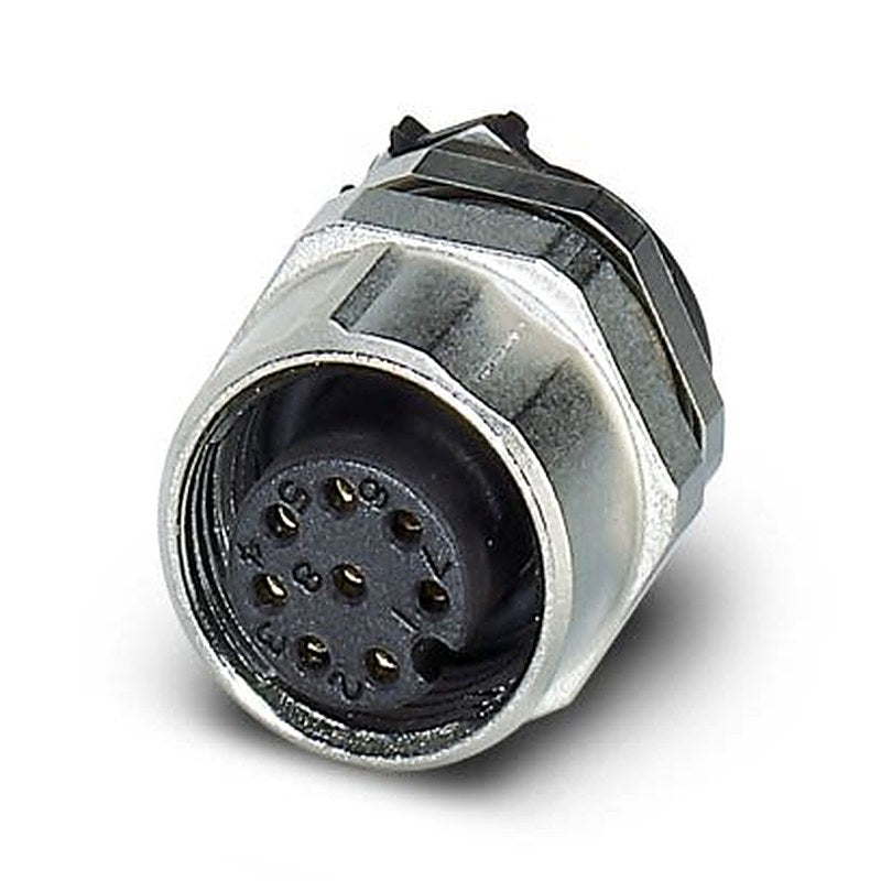 Phoenix Contact Circular Connector, 8 Contacts, Rear, M12 Connector, Socket, Female, IP67, SACC Series