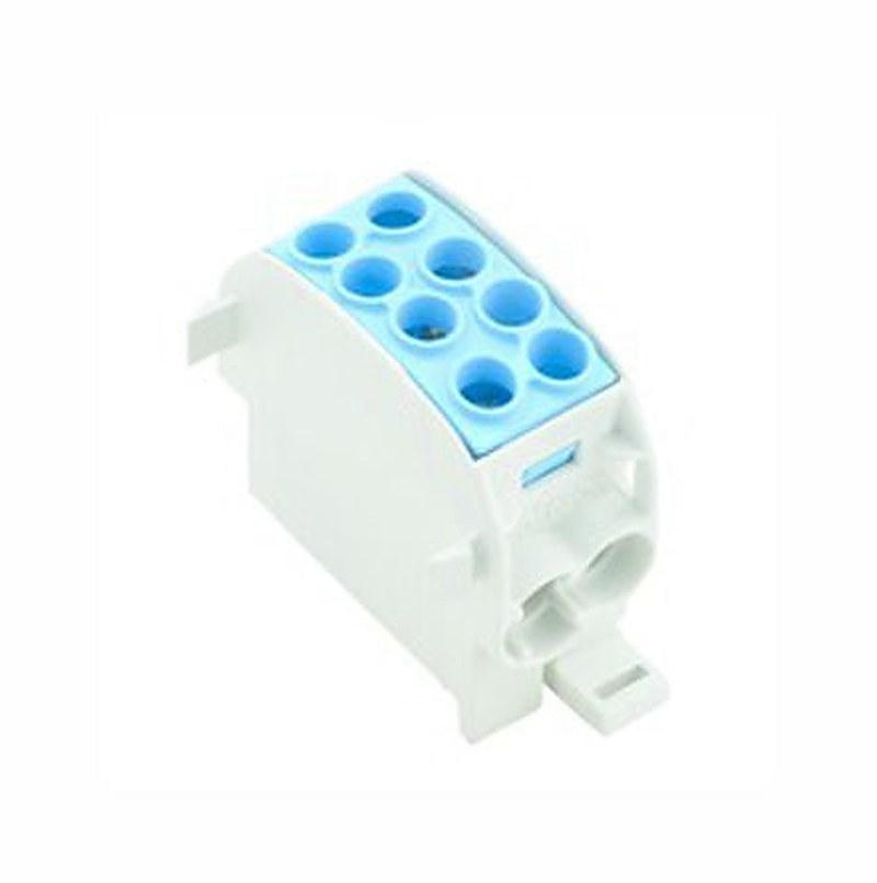 Weidmüller Distribution Block, 2 Way, 1kV ac/dc, 202A, Blue