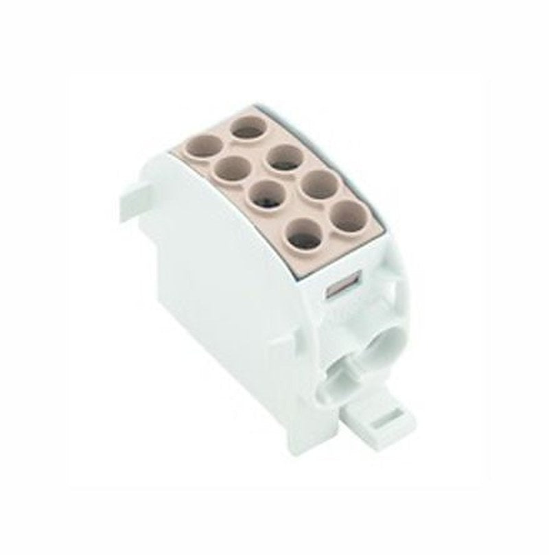 Weidmüller Distribution Block, 2 Way, 1kV ac/dc, 202A, Brown