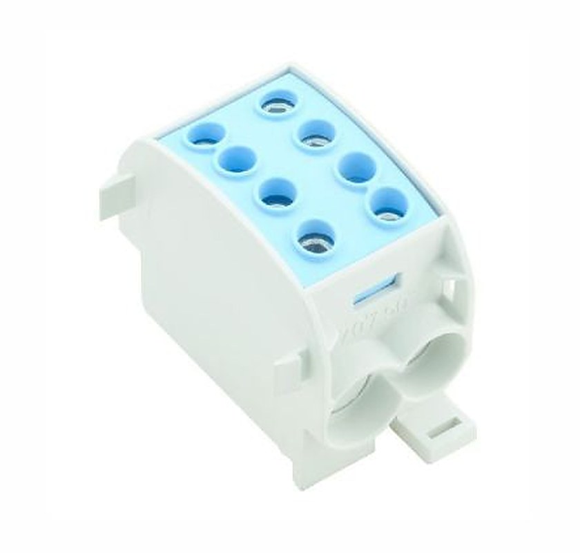 Weidmüller Distribution Block, 2 Way, 1kV ac/dc, 300A, Blue