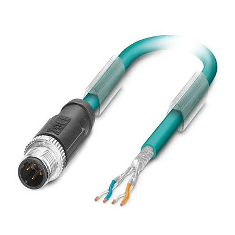 Phoenix Contact NBC Series Bus Cable, 2 Pairs, 0.14 mm², 5 m Polyurethane