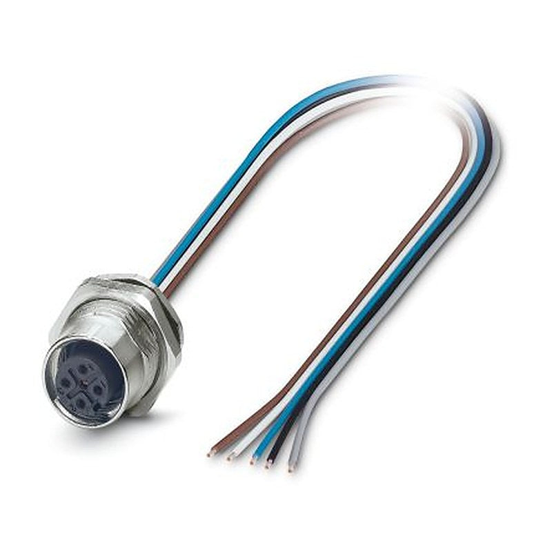 Phoenix Contact Circular Connector, 5 Contacts, Front, M12 Connector, Socket, Female, IP65, IP67, SACC Series