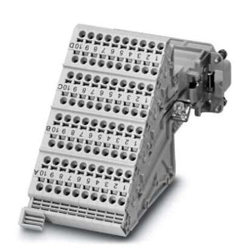 Phoenix Contact HC-D 40-A-TWIN-PEL-M Series Heavy Duty Power Connector, 40-Contact, 1580150
