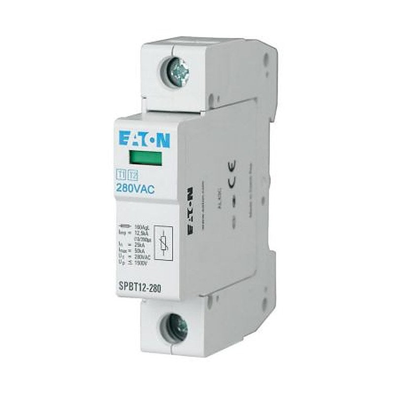 Eaton, xPole Surge Protector 280V Maximum Voltage Rating 12.5 kA Maximum Surge Current Surge Arrester