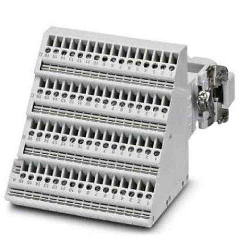 Phoenix Contact Heavy Duty Power Connector, Panel Mount, Push-in, 64 Way, 10A, HC Male, 250V