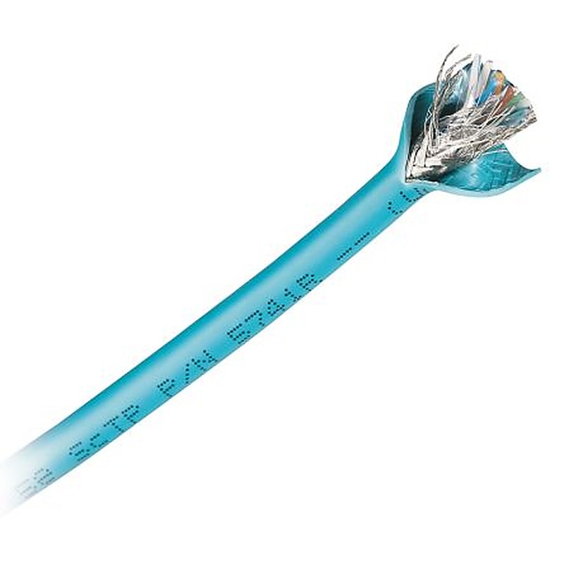 Allen Bradley 1585, 100 m Cat5e Ethernet Cable, Green Robotic Polyurethane Sheath, Braid, Foil
