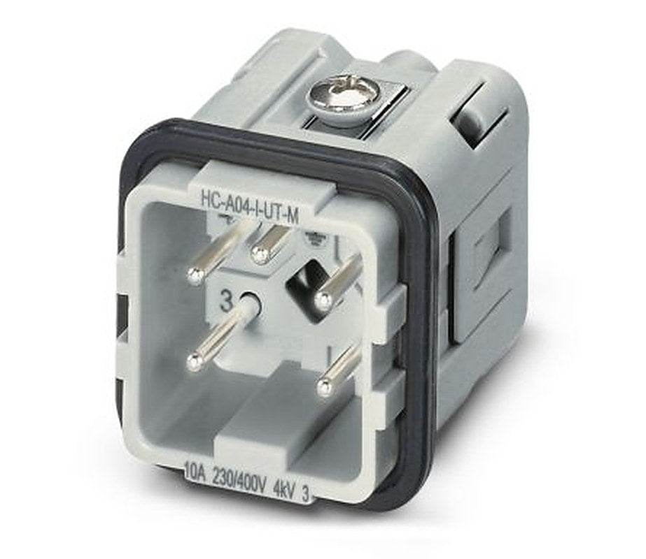 Phoenix Contact HC-A04-I-UT-M Series Contact Insert, 4-Contact, 2 Row, 1585236