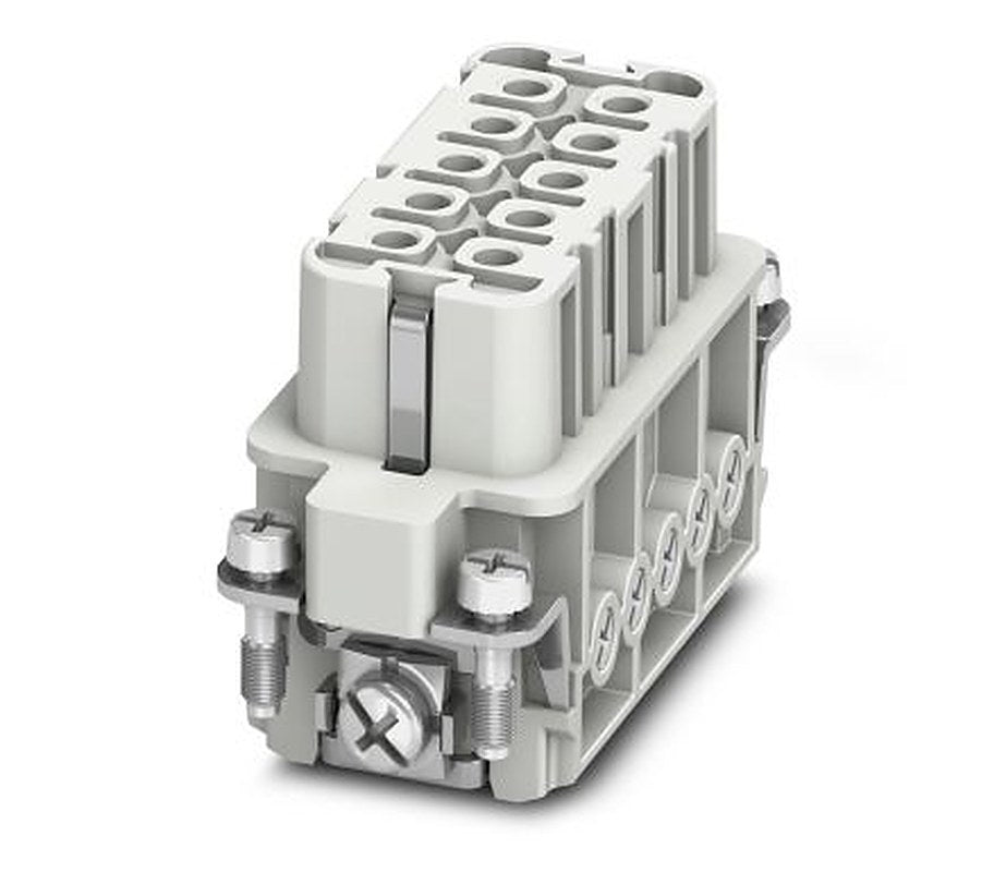 Phoenix Contact Heavy Duty Power Connector Insert, 16A, HC-A10 Series Female, 10 Contacts