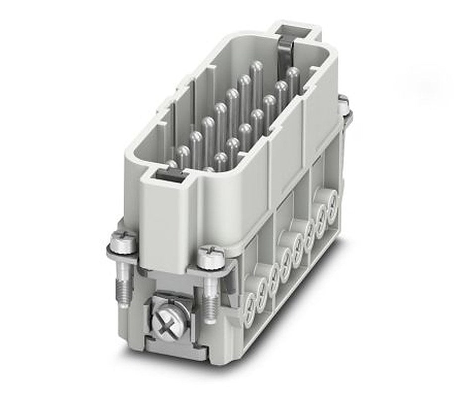 Phoenix Contact Heavy Duty Power Connector Insert, 16A, HC-A16 Series Male, 16 Contacts