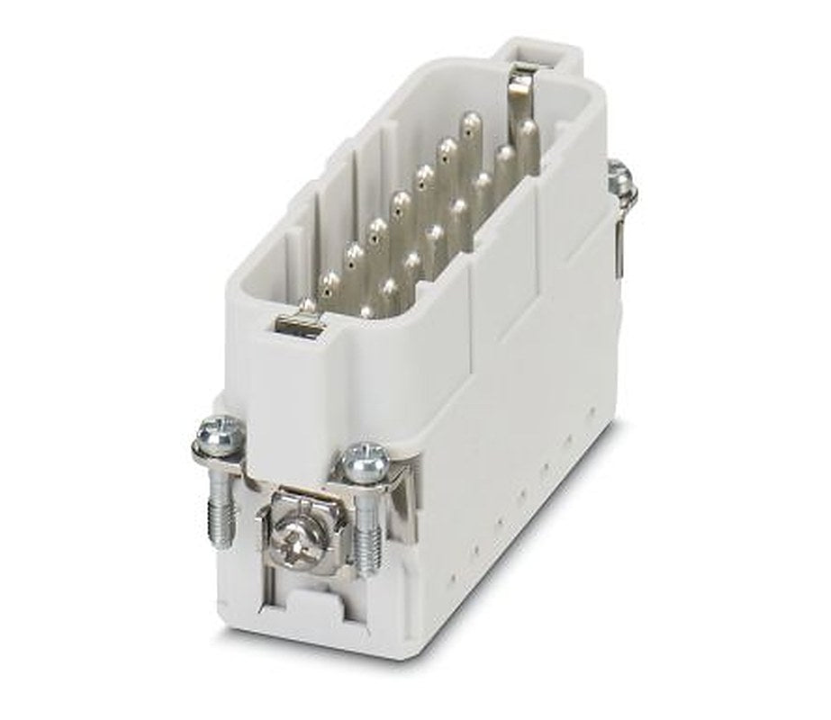 Phoenix Contact Heavy Duty Power Connector Insert, 16A, HC Series Male, 16 Contacts