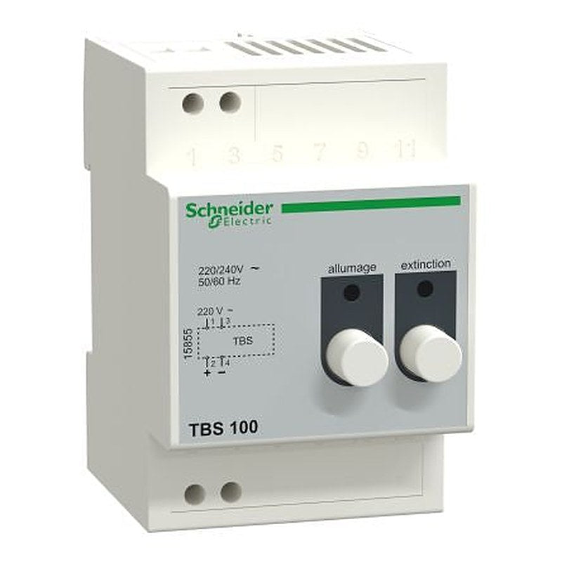Schneider Electric 158 LED Light Remote Control, DIN Rail Mount