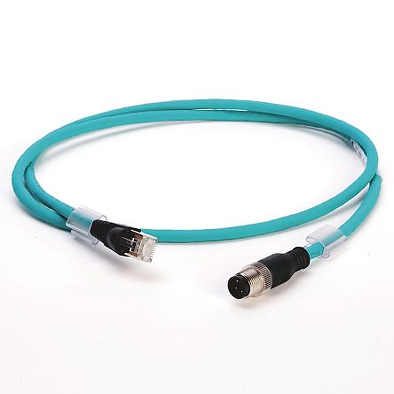 Allen Bradley 1585D, 5 m Cat5e Ethernet Cable, Green Thermoplastic Elastomer Sheath, Unshielded