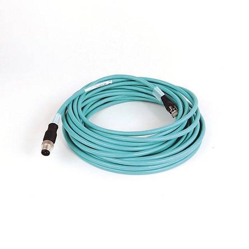 Allen Bradley 1585D, 10 m Cat5e Ethernet Cable, Green Polyvinyl Chloride Sheath, Braid, Foil