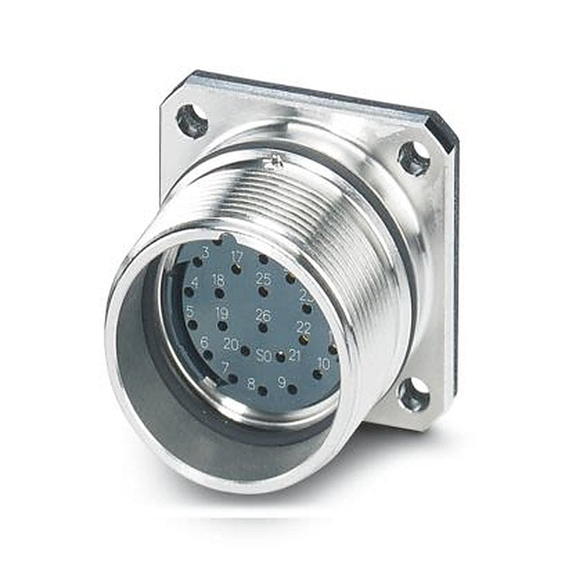 Phoenix Contact Circular Connector, 26 Contacts, Front, M27 Connector, Socket, Female, IP67, HC Series