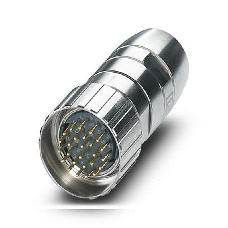 Phoenix Contact Connector, 28 Contacts, Cable, M27 Connector, Plug, Male, IP67, HC Series