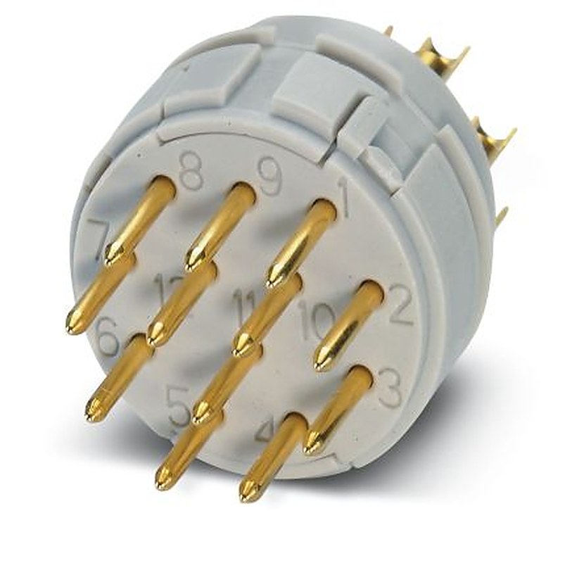 Phoenix Contact Male Connector Insert size M23 12 Way for use with Circular Connector