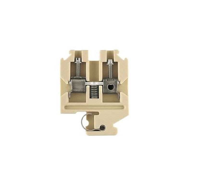 Weidmüller 1598080000 SAK Series Feed Through Terminal Block White, 4mm², 1-Level, Screw, ATEX, IECEx