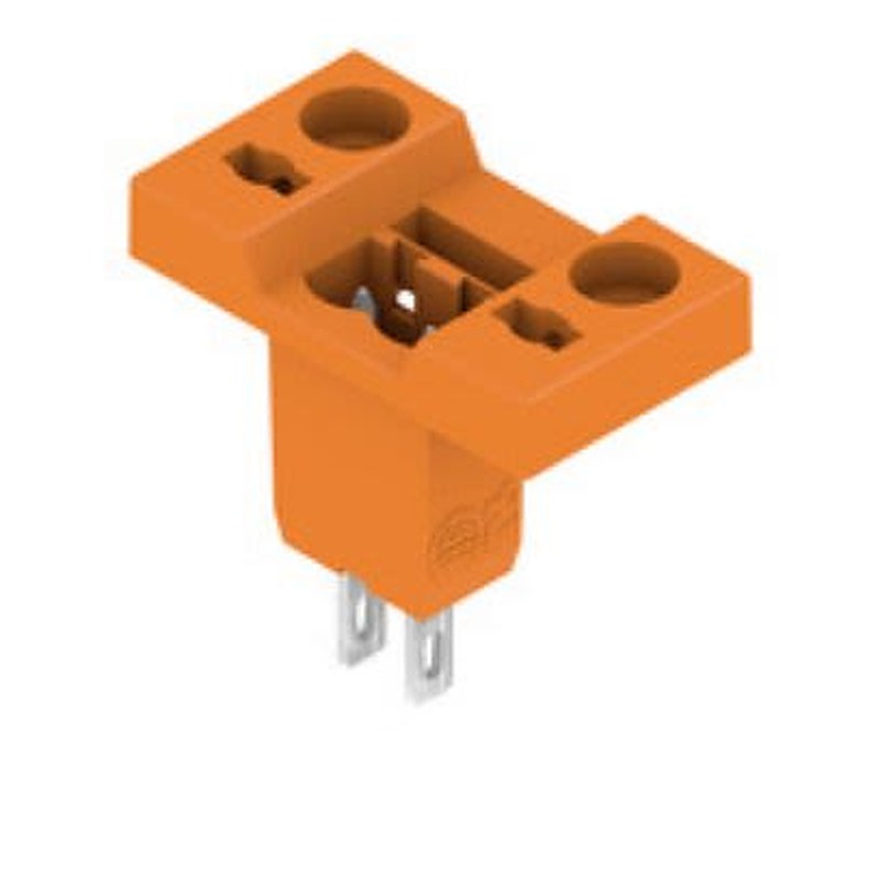 Weidmüller OMNIMATE Signal Series Pluggable Terminal Block, 2-Contact, 5.08 mm Pitch, Panel, 1 Row Solder