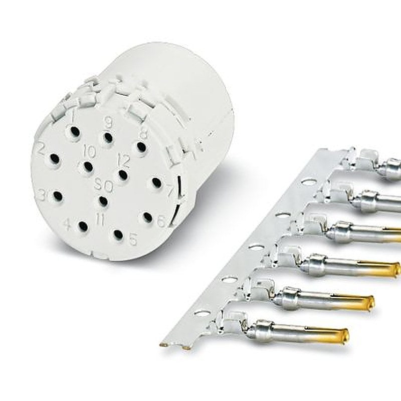 Phoenix Contact Contact Insert size M23 6 Way for use with Shock And Vibration-resistant