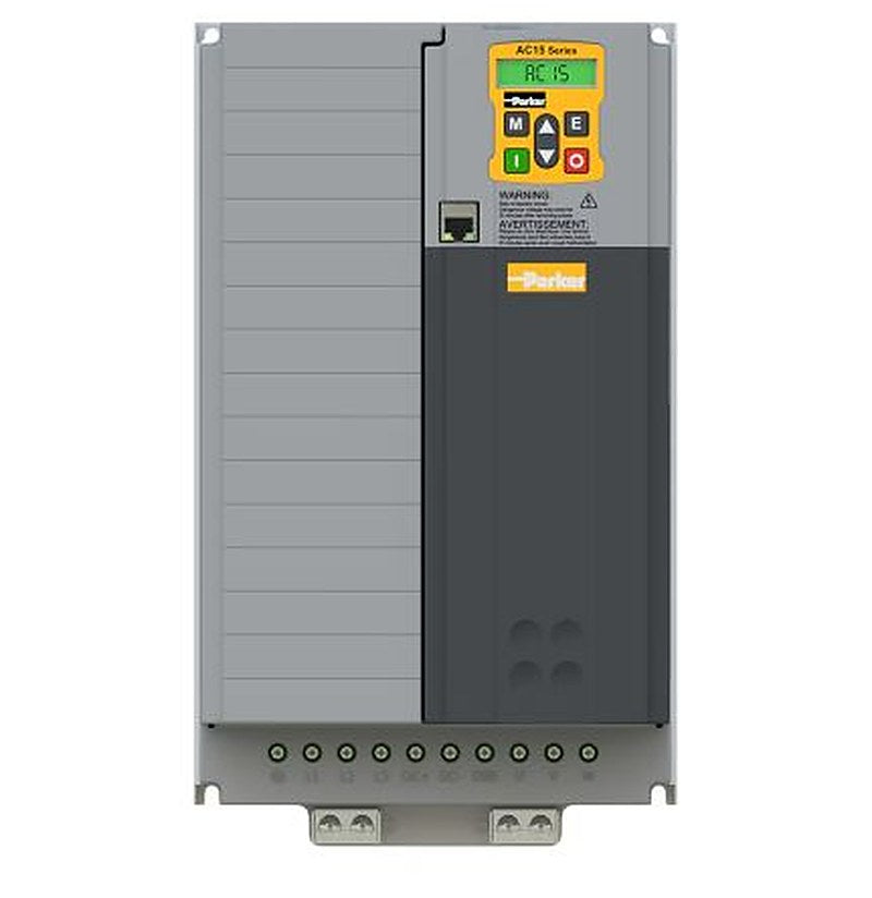 Parker Variable Speed Drive, 30 kW, 3 Phase, AC15 Series 480V 60 A