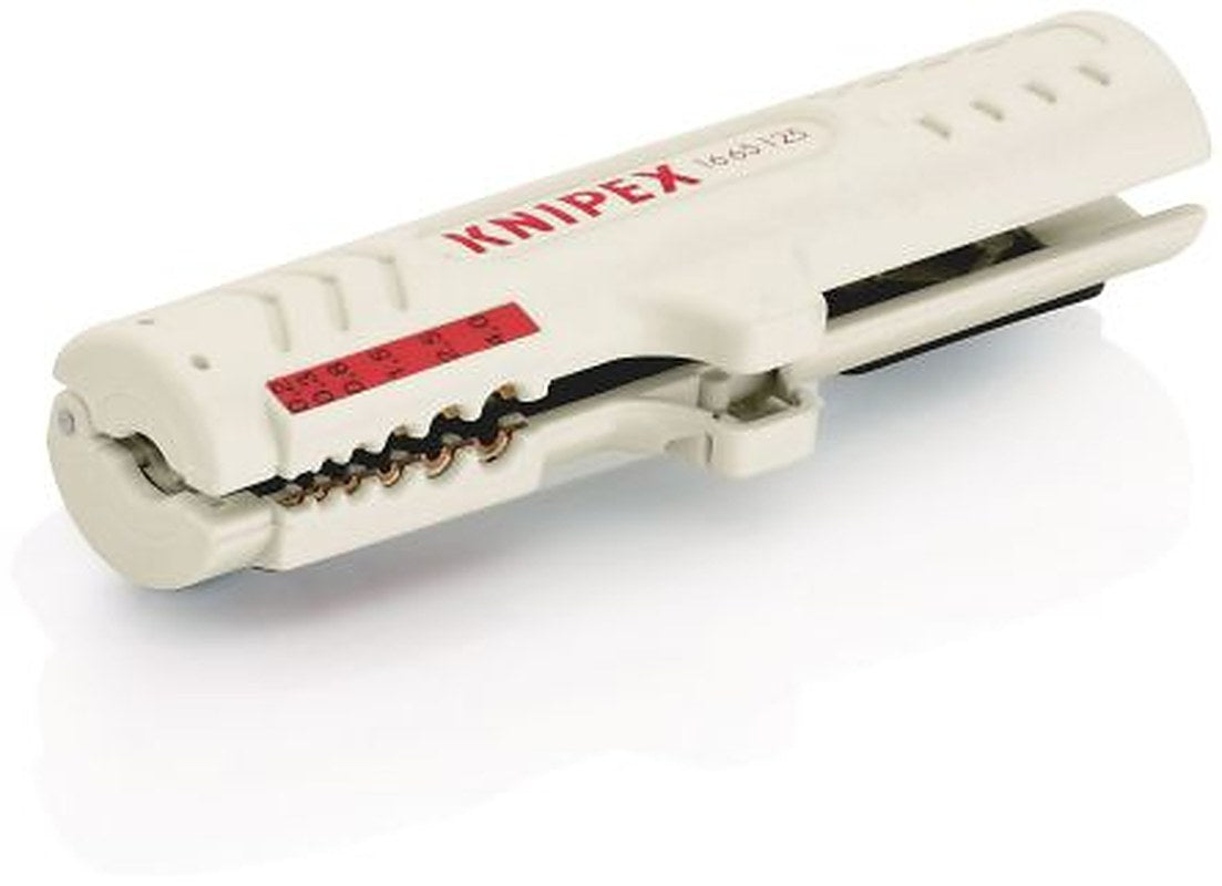 Knipex 16 Series Twisted Pair, Cat6, Cat5, Cat7 Comfort Grip, Insulated Wire Stripper, 4.5 to 10 mm, 125 mm Overall