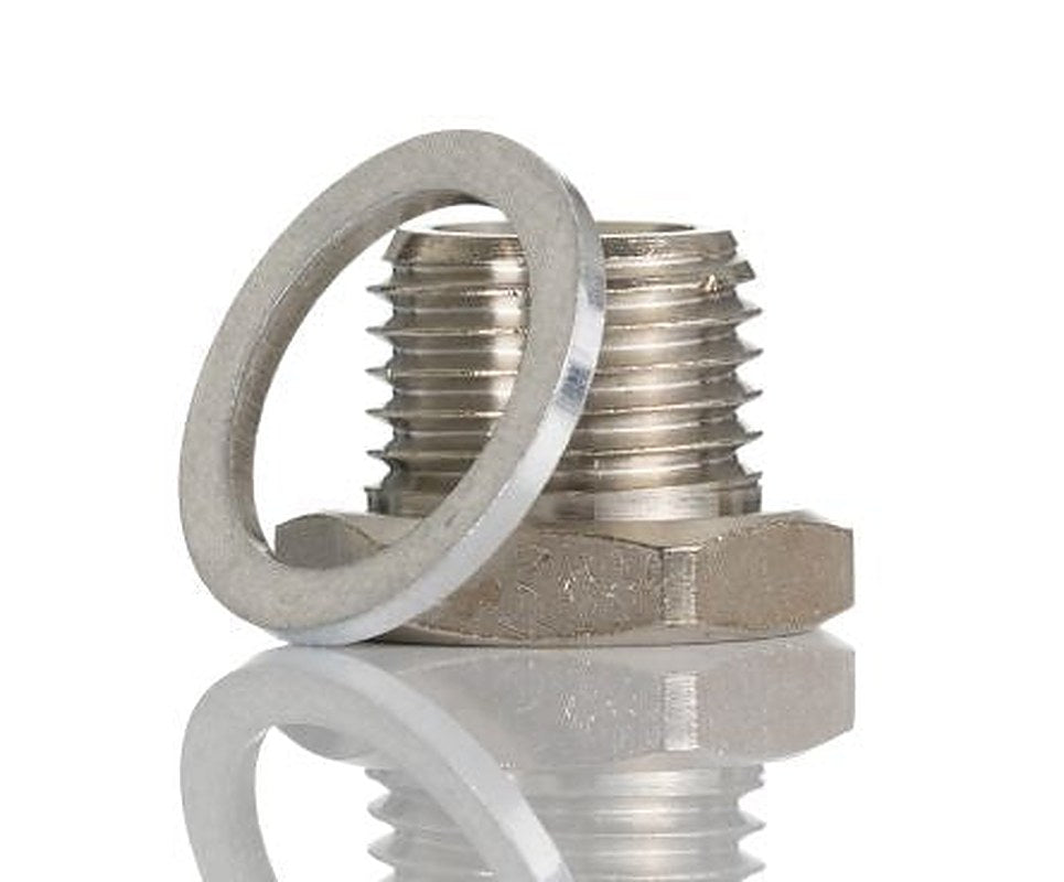 Norgren G Nickel Plated Brass Plug Fitting for 1/4 in G