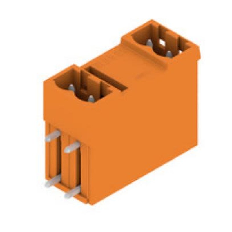 Weidmüller OMNIMATE Signal Series Pluggable Terminal Block, 4-Contact, 5.08 mm Pitch, PCB, 2 Row Solder
