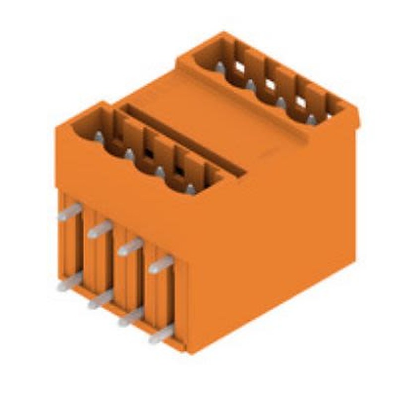 Weidmüller OMNIMATE Signal Series Pluggable Terminal Block, 8-Contact, 5.08 mm Pitch, PCB, 2 Row Solder