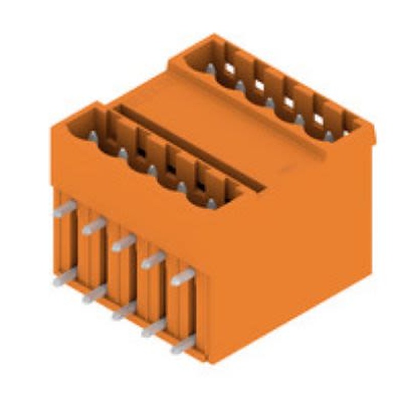 Weidmüller OMNIMATE Signal Series Pluggable Terminal Block, 10-Contact, 5.08 mm Pitch, Through Hole, 2 Row Solder