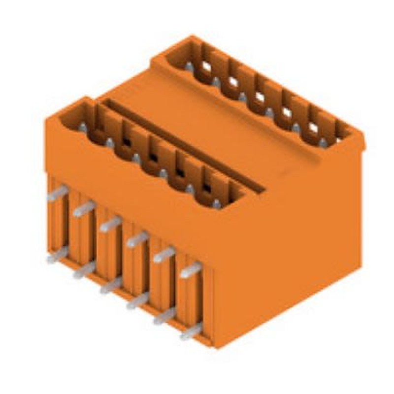 Weidmüller OMNIMATE Signal Series Pluggable Terminal Block, 12-Contact, 5.08 mm Pitch, PCB, 2 Row Solder
