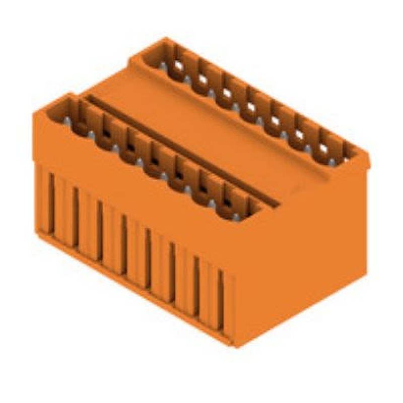 Weidmüller OMNIMATE Signal Series Pluggable Terminal Block, 16-Contact, 5.08 mm Pitch, PCB, 2 Row Solder