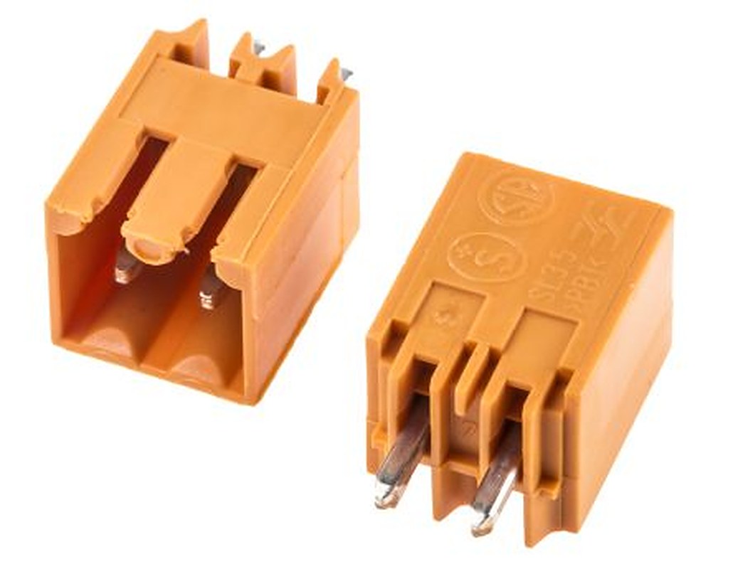 Weidmüller OMNIMATE SL Series Pluggable Terminal Block, 2-Contact, 3.5 mm Pitch, 1 Row